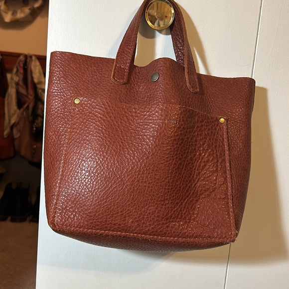 Portland Leather Goods mini crossbody tote - Picture 4 of 5